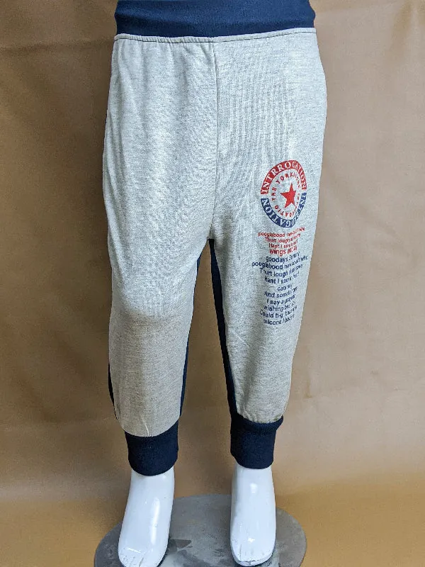 4Yrs - 9Yrs Intrrogation Grey Trouser For Boys BT24