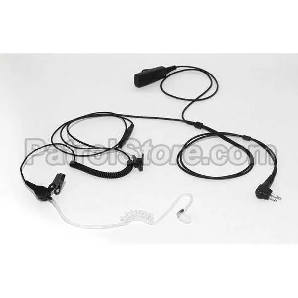 Acoustic Earpiece - PTT & Mic - Motorola CP040