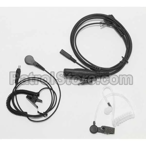 Acoustic Earpiece - PTT & Mic - Motorola CP040