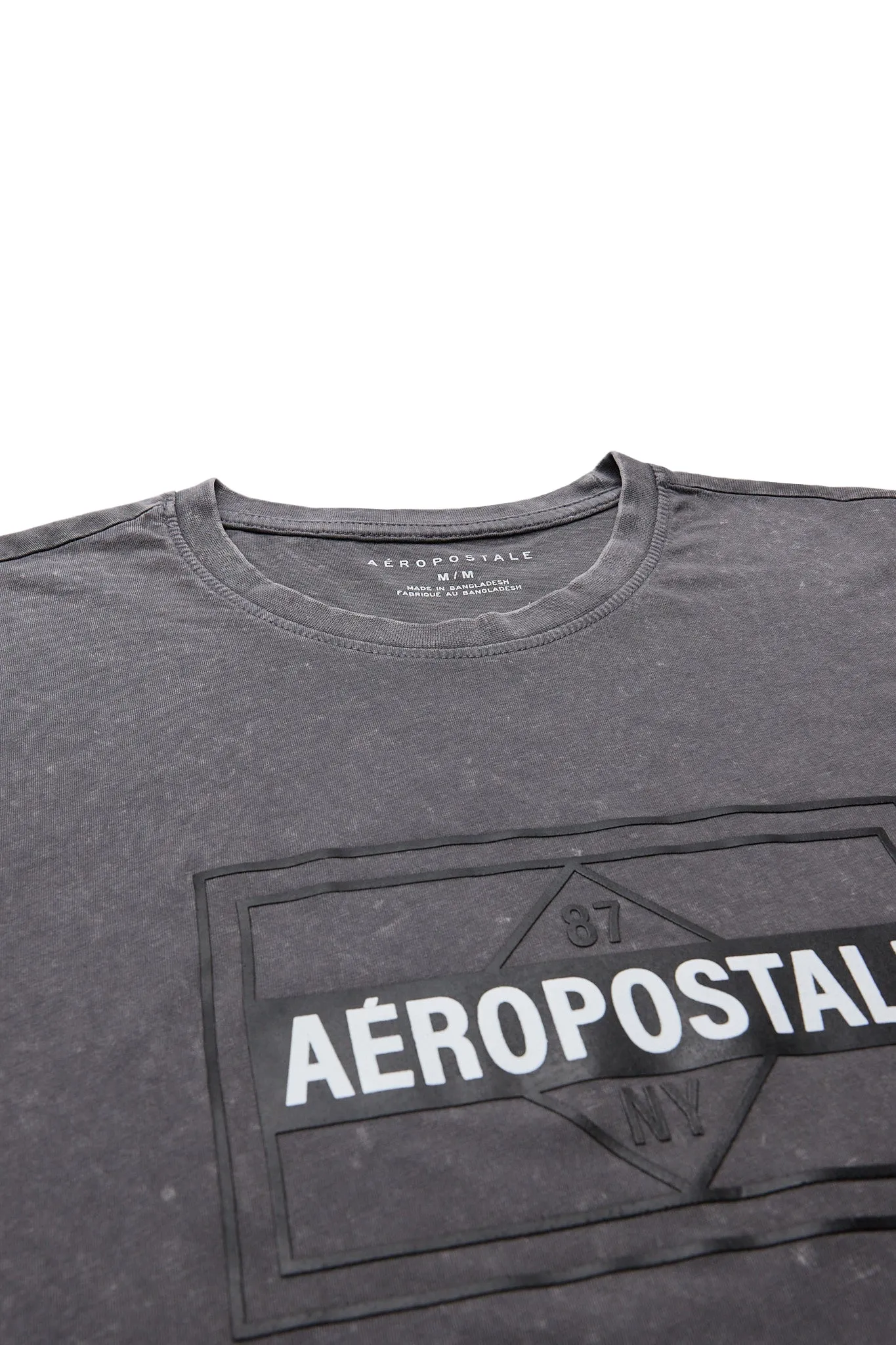 AERO Diamond HD Graphic Acid Wash Tee