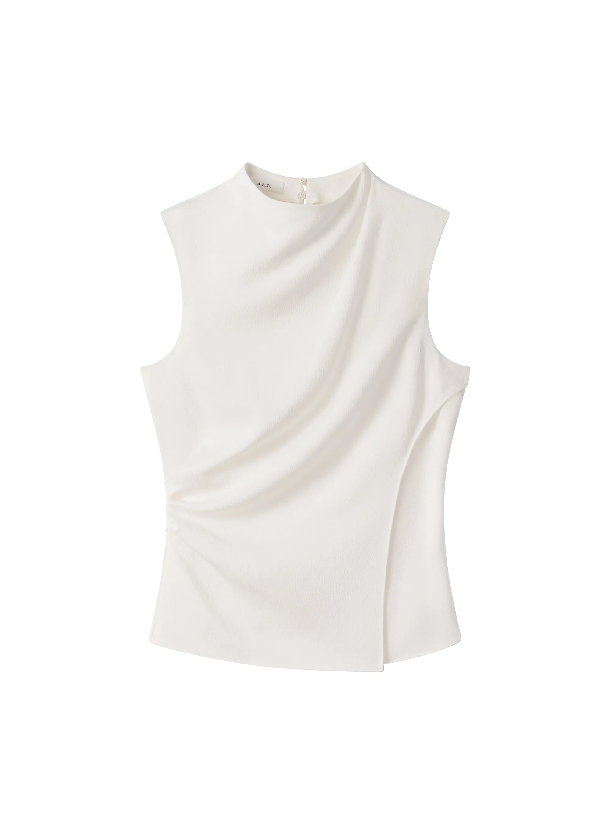 Amira Ruched Sleeveless Top