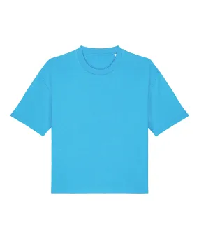 Aqua Blue - Women’s Stella Nova boxy t-shirt (STTW175)