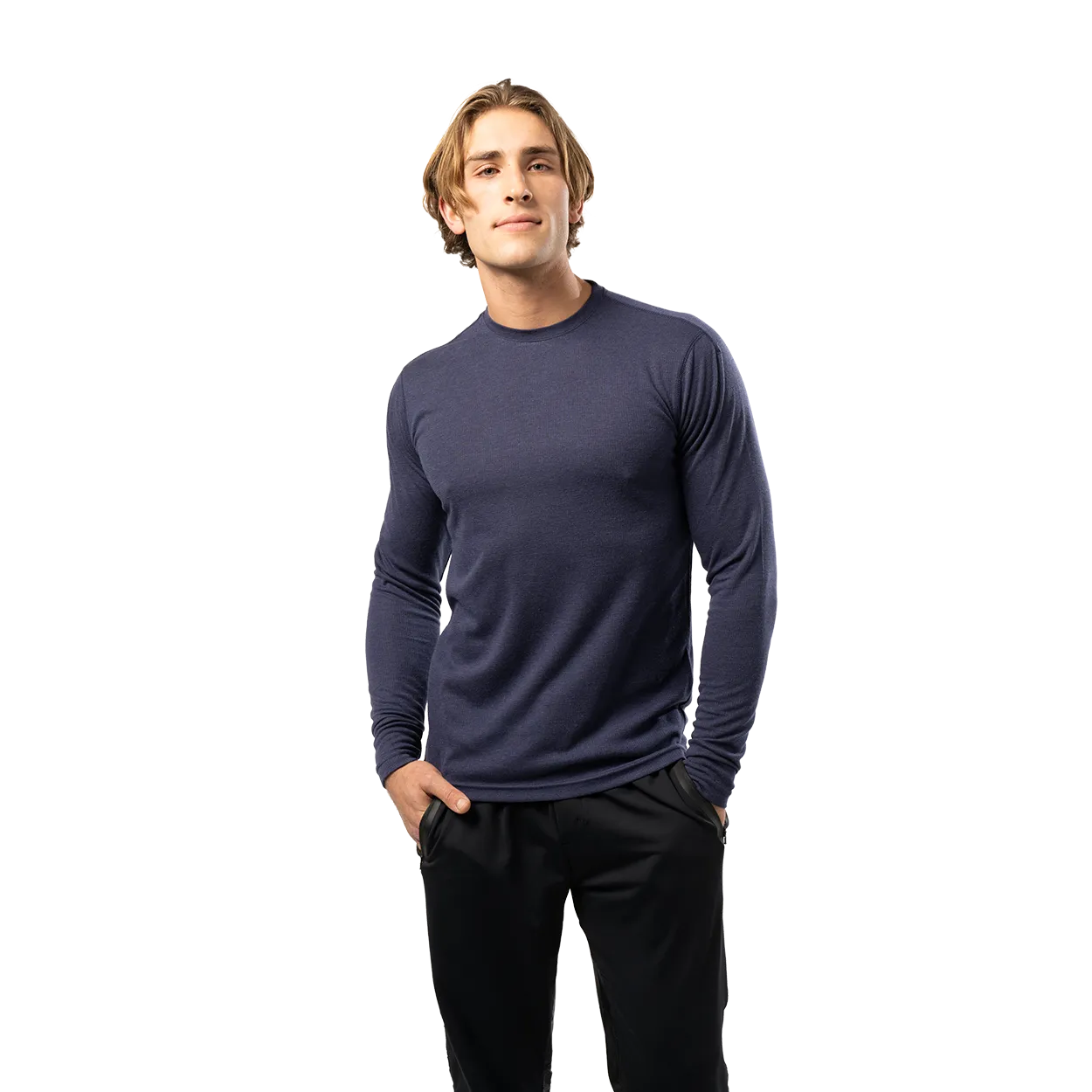 BAUER FLC MERINO LONGLSEEVE TECH TEE SENIOR