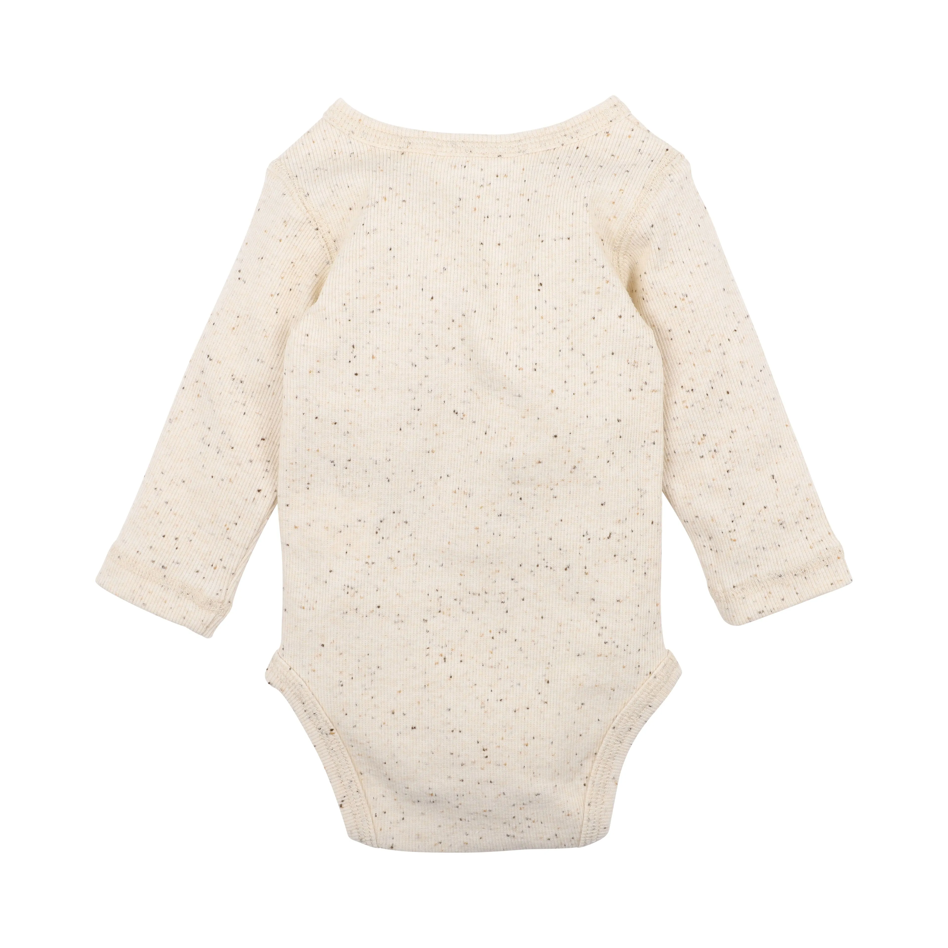 Bebe - Latte Speckle Rib Bodysuit