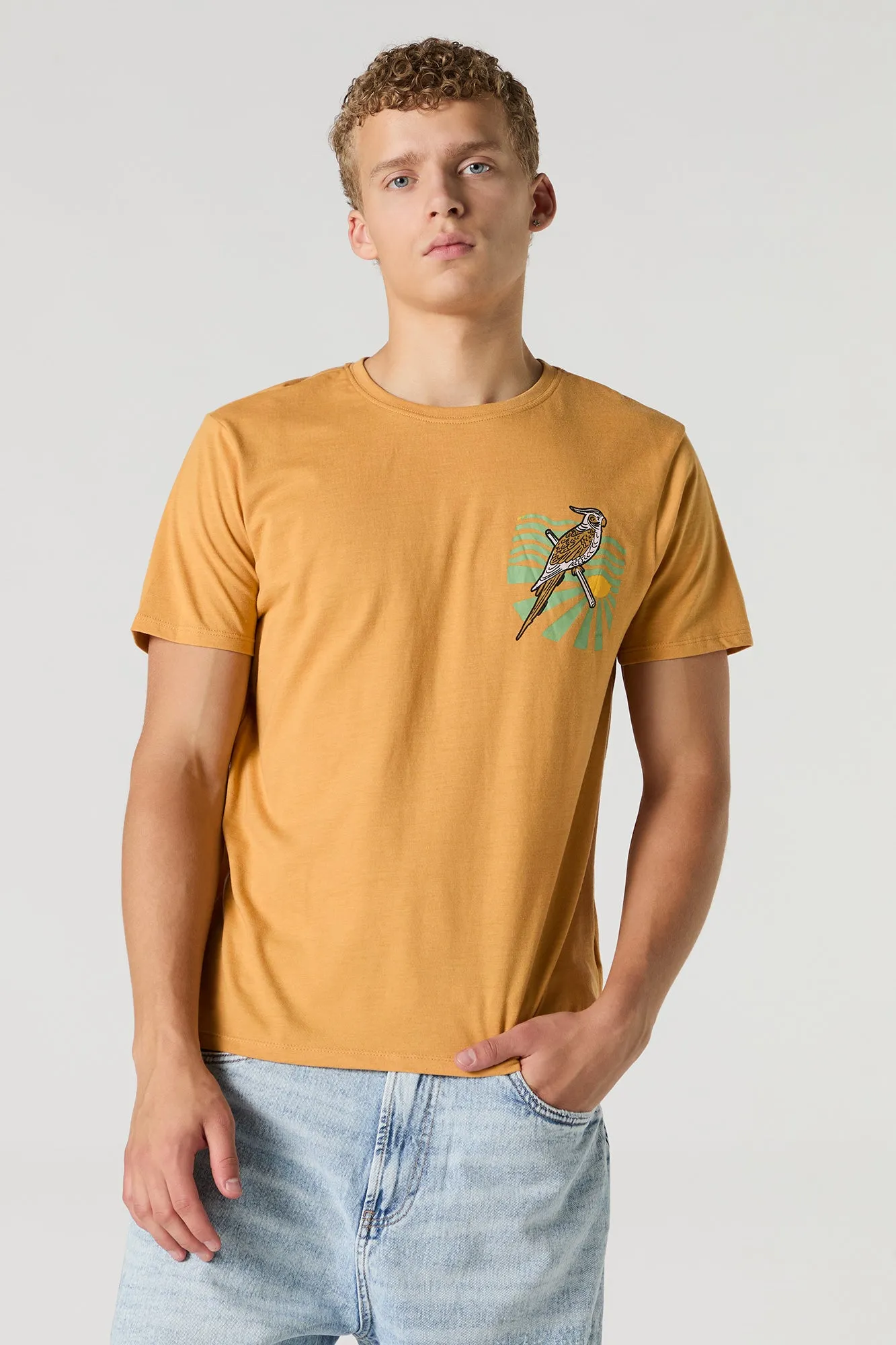 Bird Graphic T-Shirt