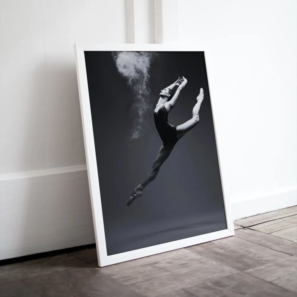 Black And White Ballerina Wall Art INSTANT DOWNLOAD Art Prints, Sports Print, Ballerina Poster, Gymnastics Wall Art, Black And White Art Prints, Ballet Core