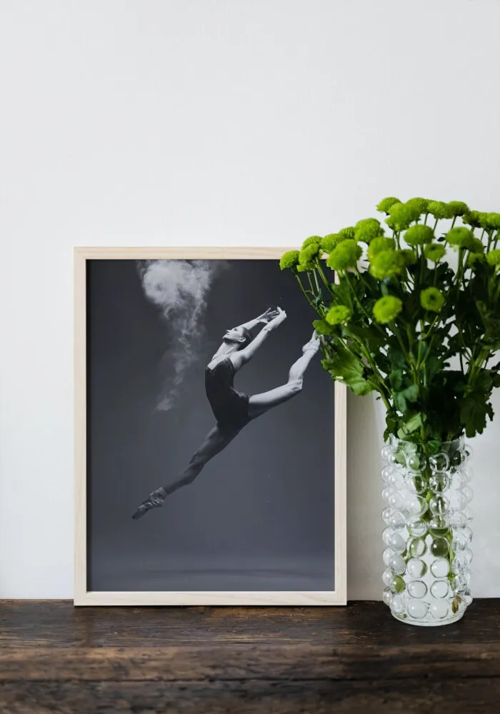 Black And White Ballerina Wall Art INSTANT DOWNLOAD Art Prints, Sports Print, Ballerina Poster, Gymnastics Wall Art, Black And White Art Prints, Ballet Core