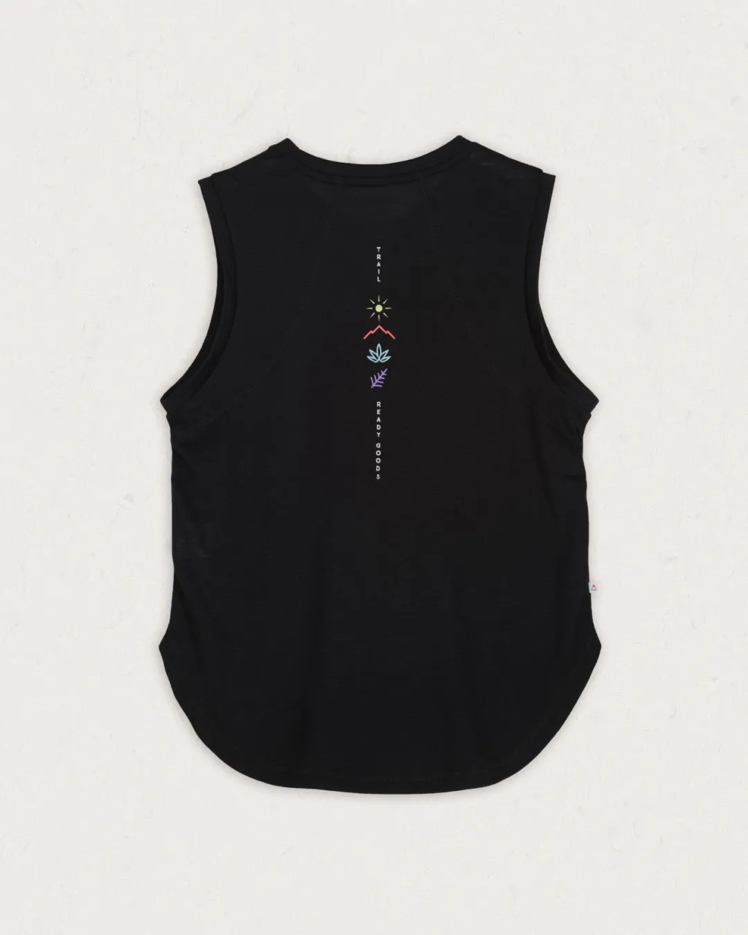 Blue Bird Recycled Active Vest - Black