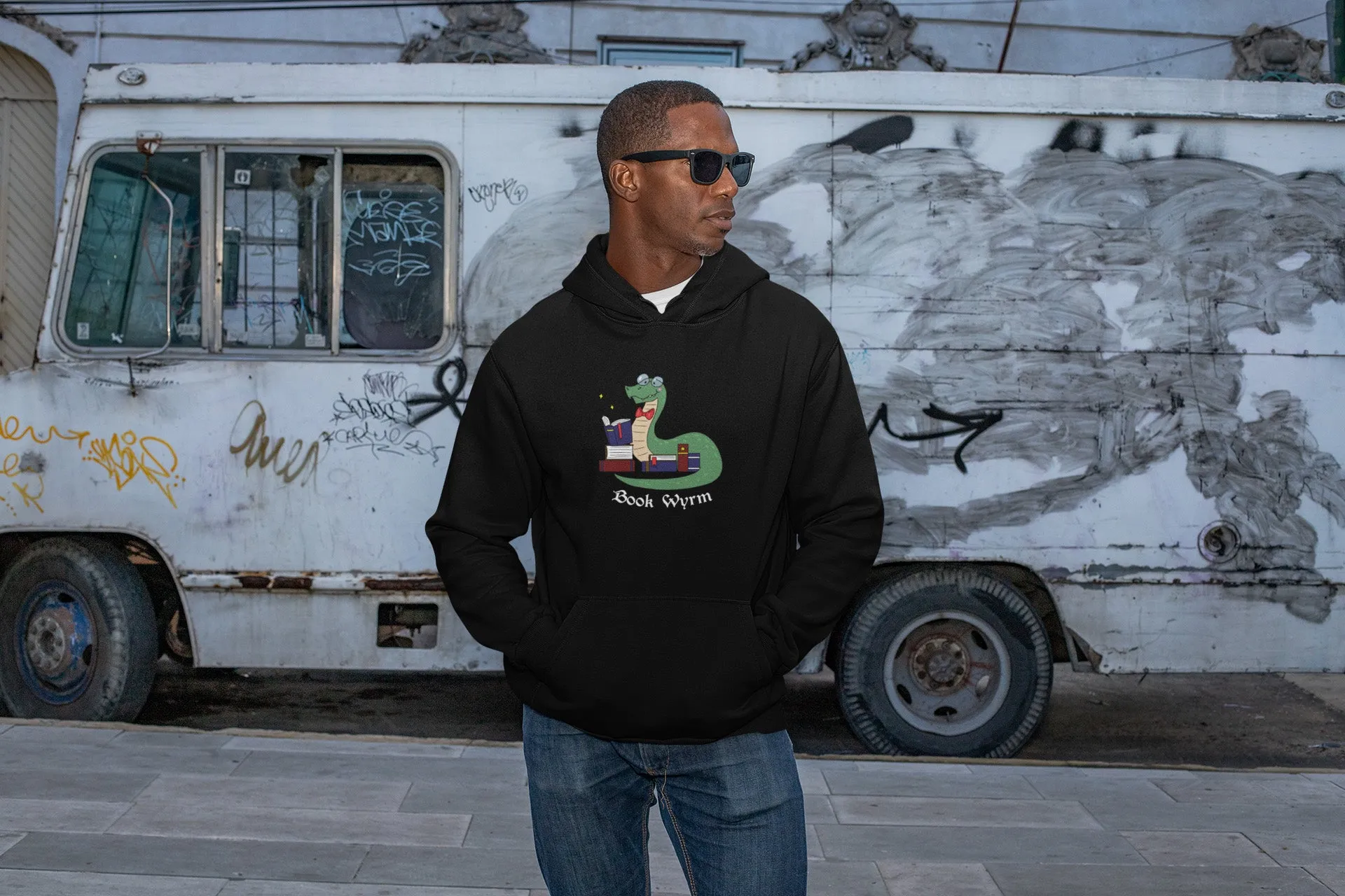 Book Wyrm Unisex Hoodies