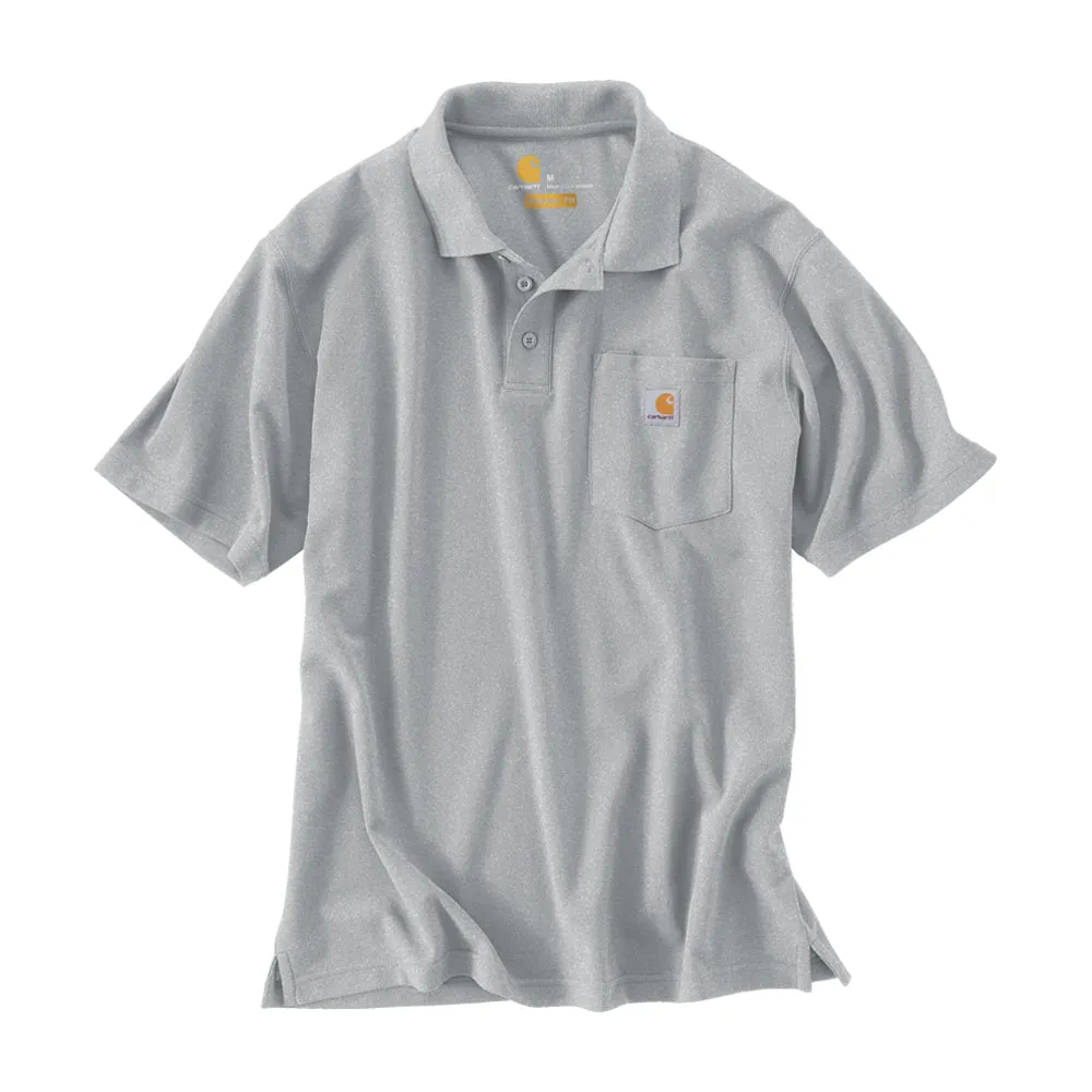 Carhartt Men's Loose Fit Short Sleeve Pocket Polo