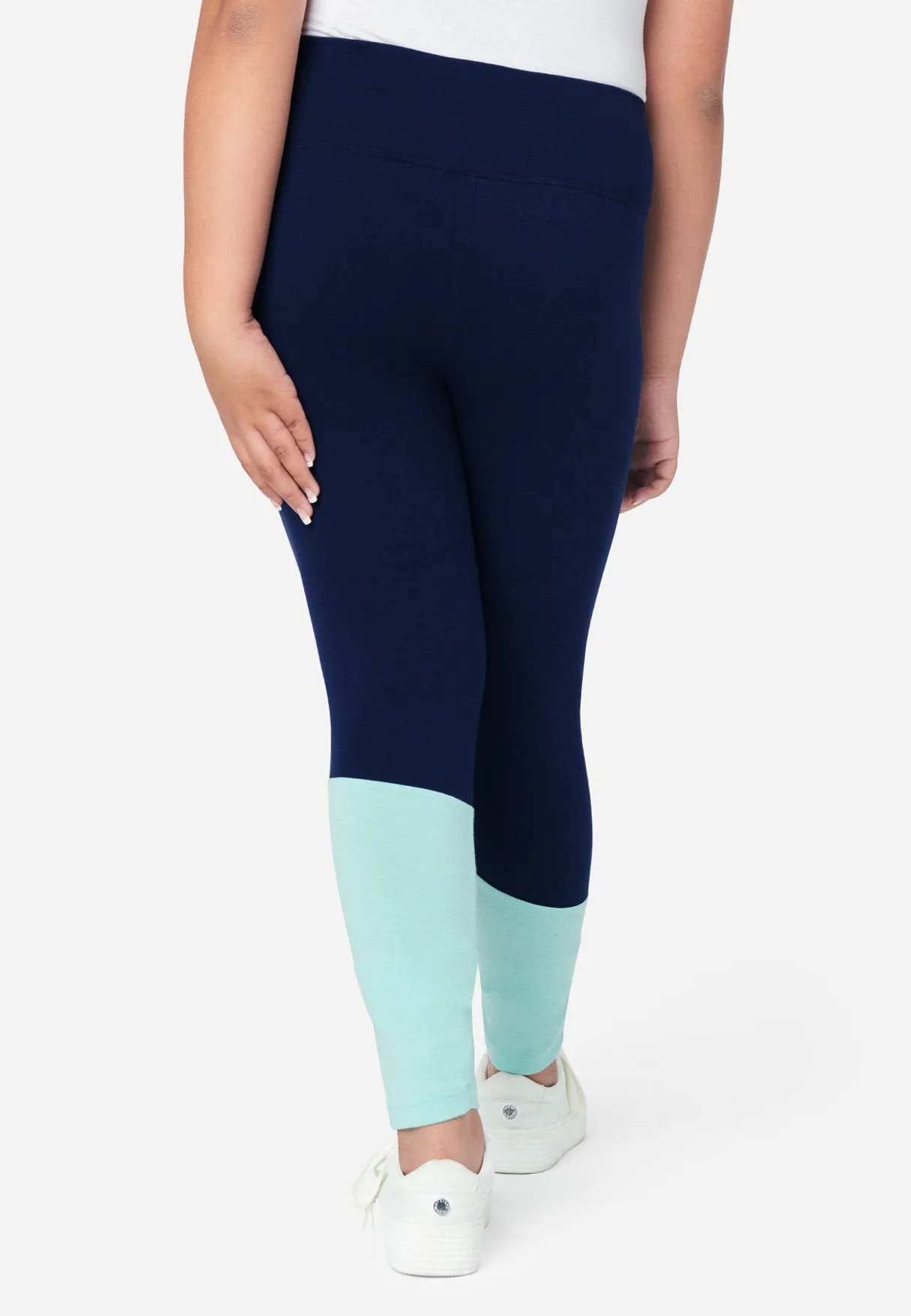 Color-Block Full-Length Leggings