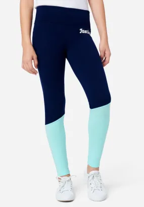 Color-Block Full-Length Leggings