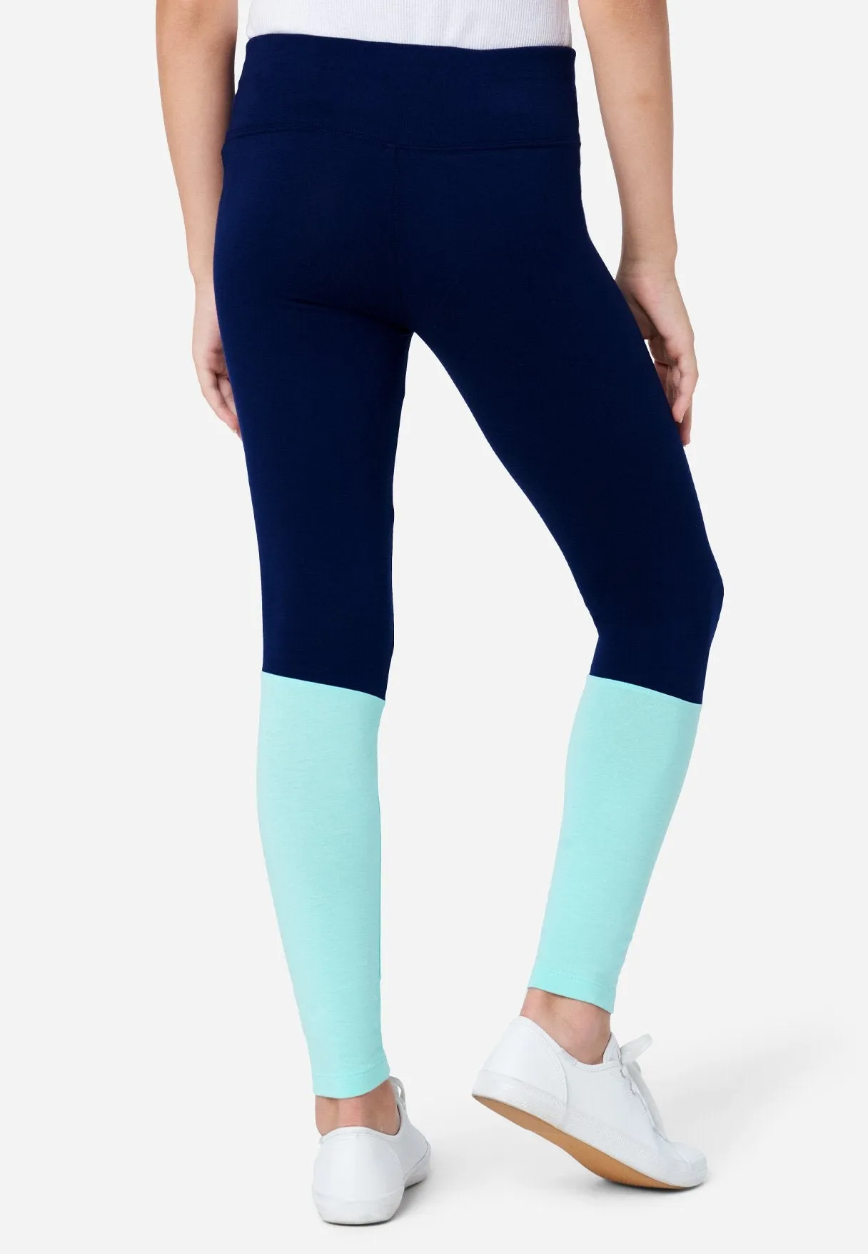 Color-Block Full-Length Leggings