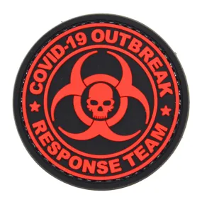 COVID-19 Outbreak Response Team Patch Red/Black