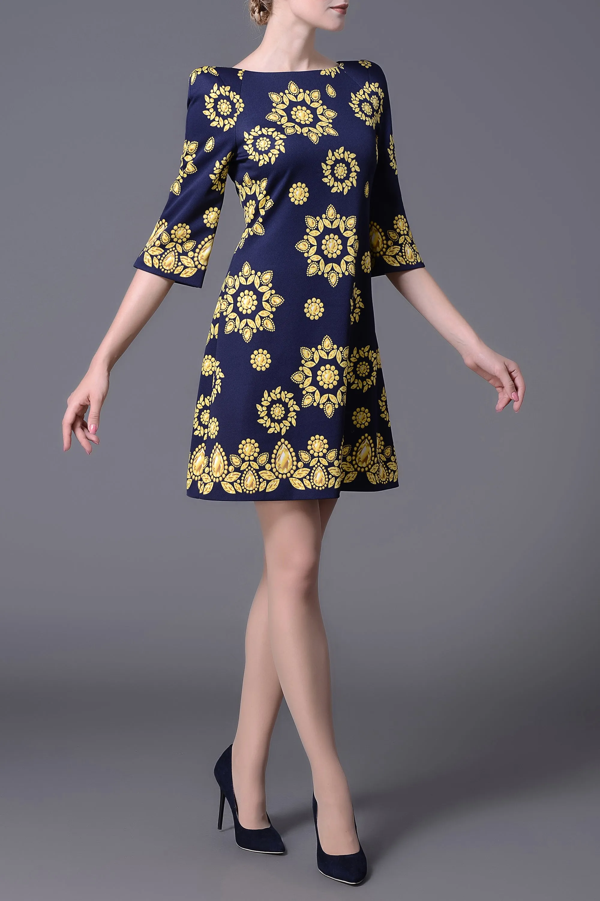 DL Forever Loved Yellow Diamond Anne Dress