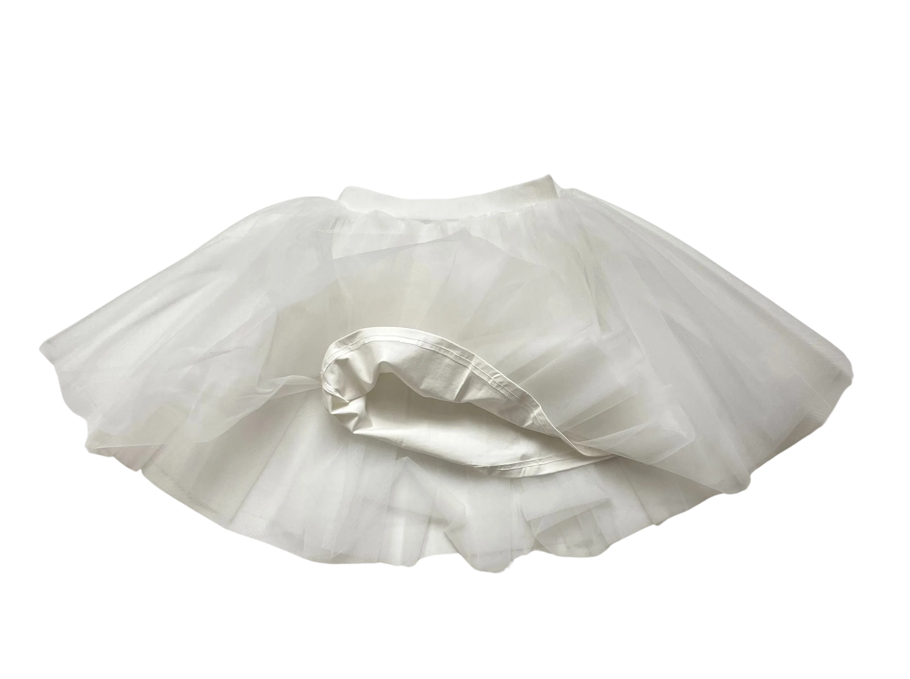 DOLLY CLASSIC TUTU WITH VELVET WAIST white