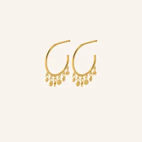 Glow Earrings - Gold - Pernille Corydon