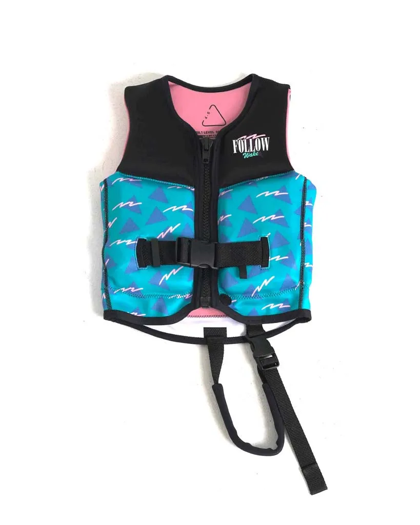 Grommy Infant Life Vest | Black Teal