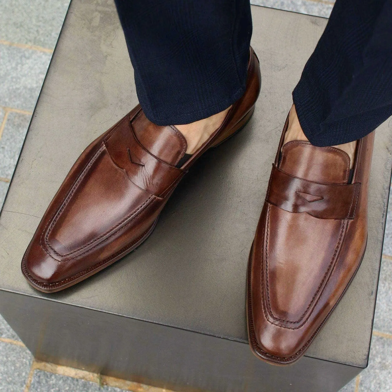 Hampton Penny Loafer Brown