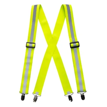 Hi Vis Elasticated Trouser Braces Portwest HV56