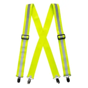 Hi Vis Elasticated Trouser Braces Portwest HV56