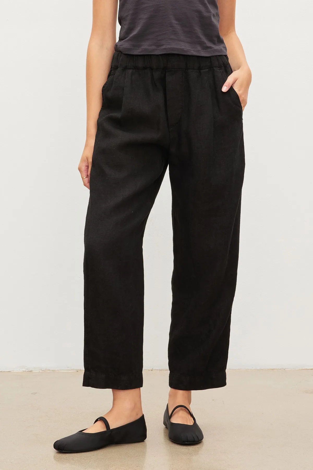 JESSIE HEAVY LINEN PANT