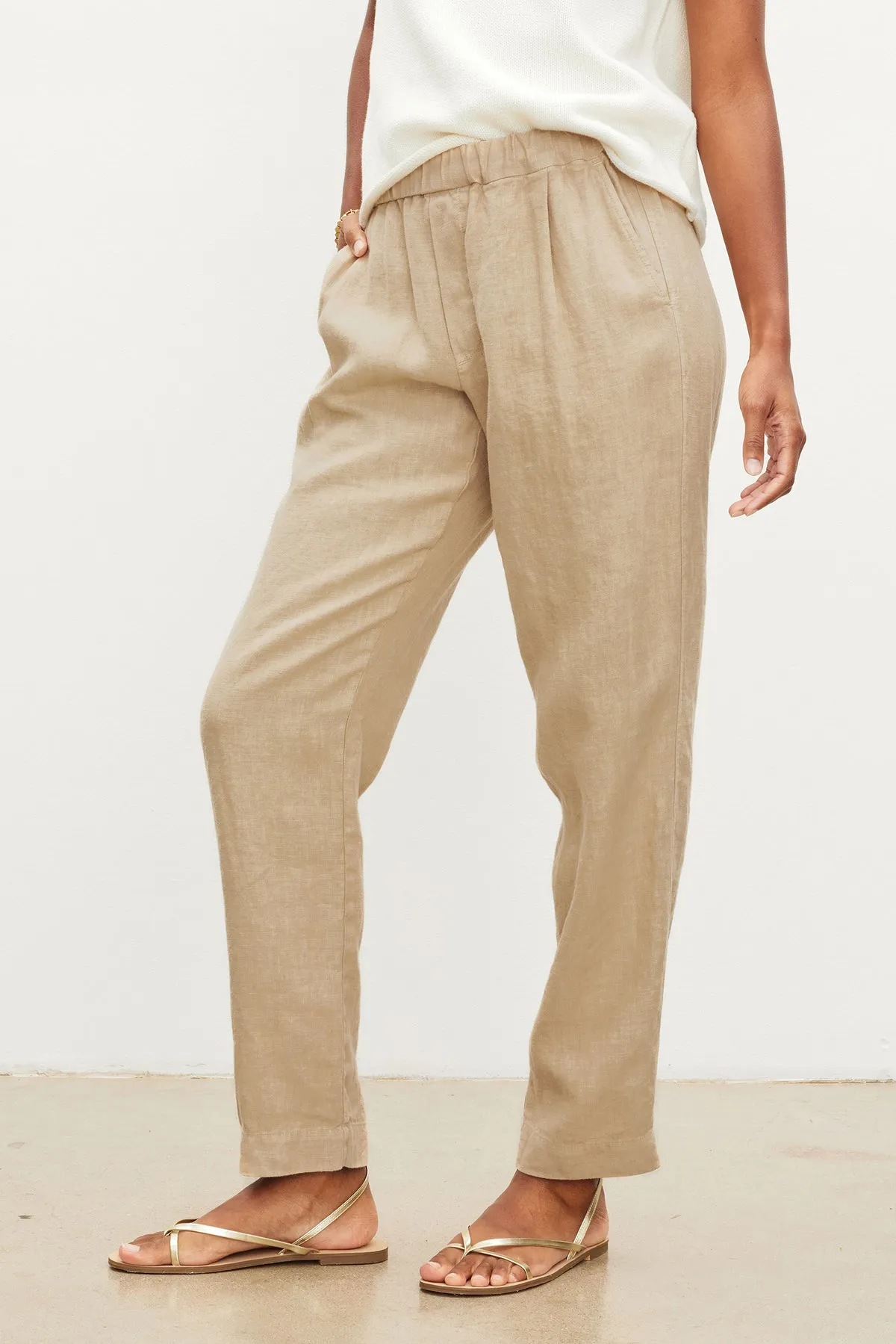 JESSIE HEAVY LINEN PANT