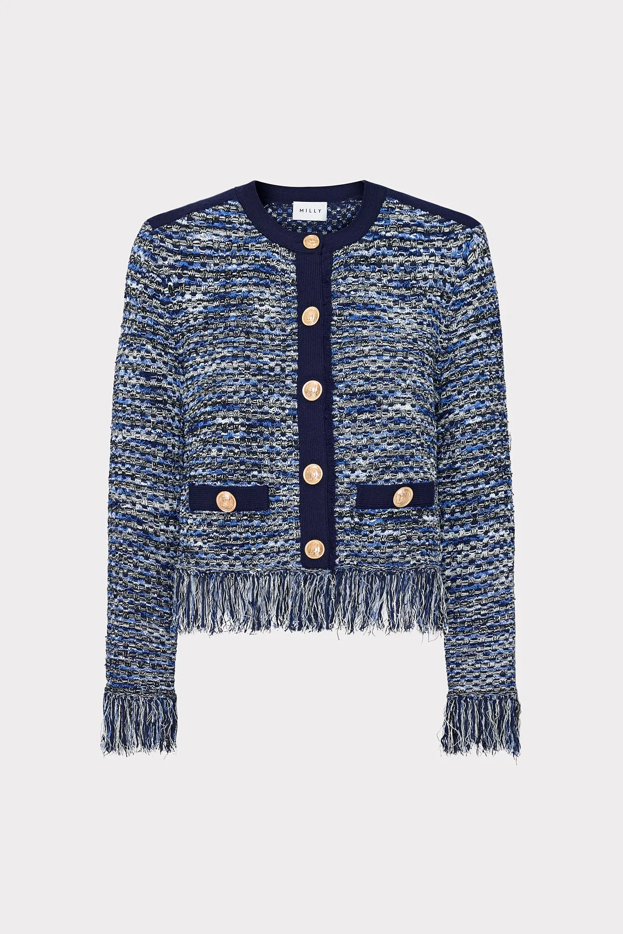 Kaia Textured Knit Cardigan Jacket