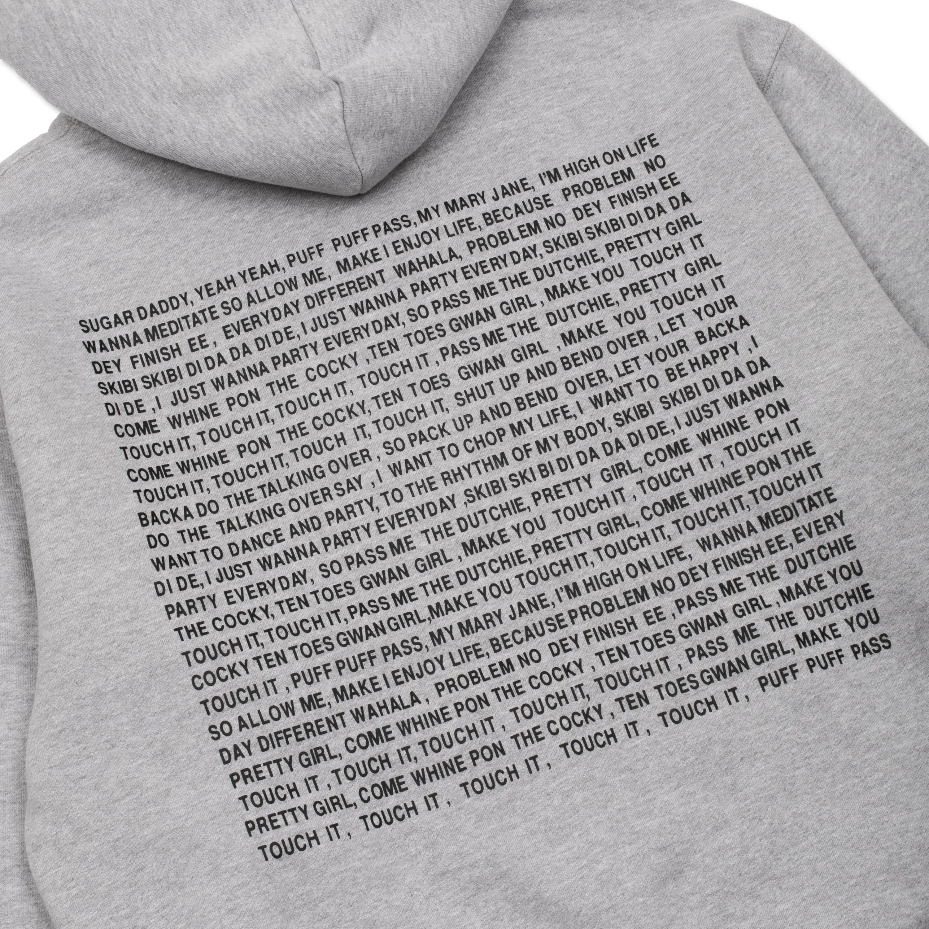 KiDi - "Shut Up And Bend Over" Hoodie (Grey)