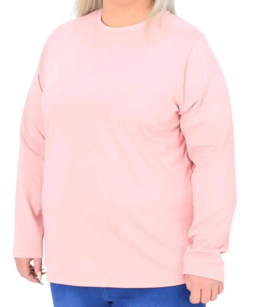 Ladies Plain Long Sleeve Tee