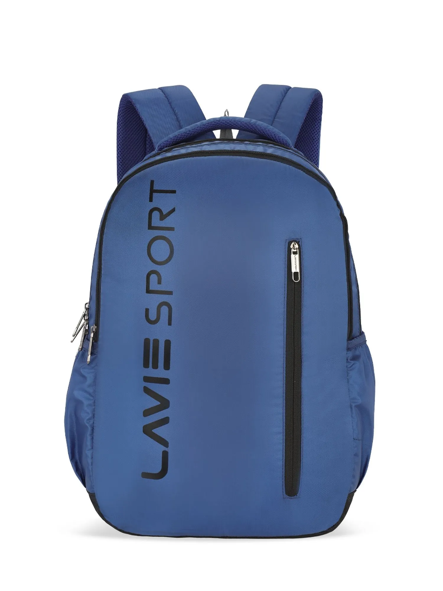 Lavie Sport Engrave 34L Laptop Backpack For Boys & Girls |Unisex Casual Bag for Men & Women Navy