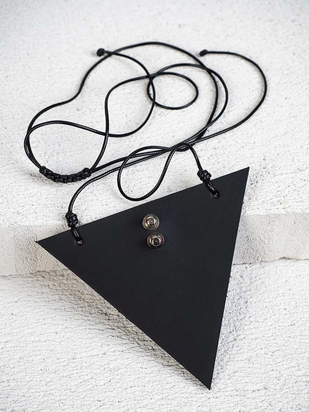 Long Triangle Necklace