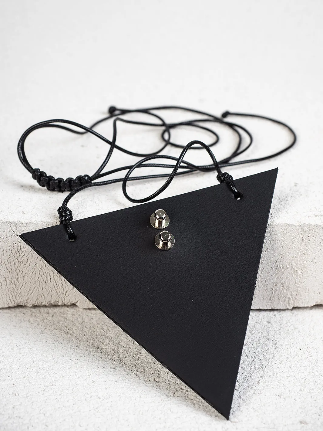 Long Triangle Necklace