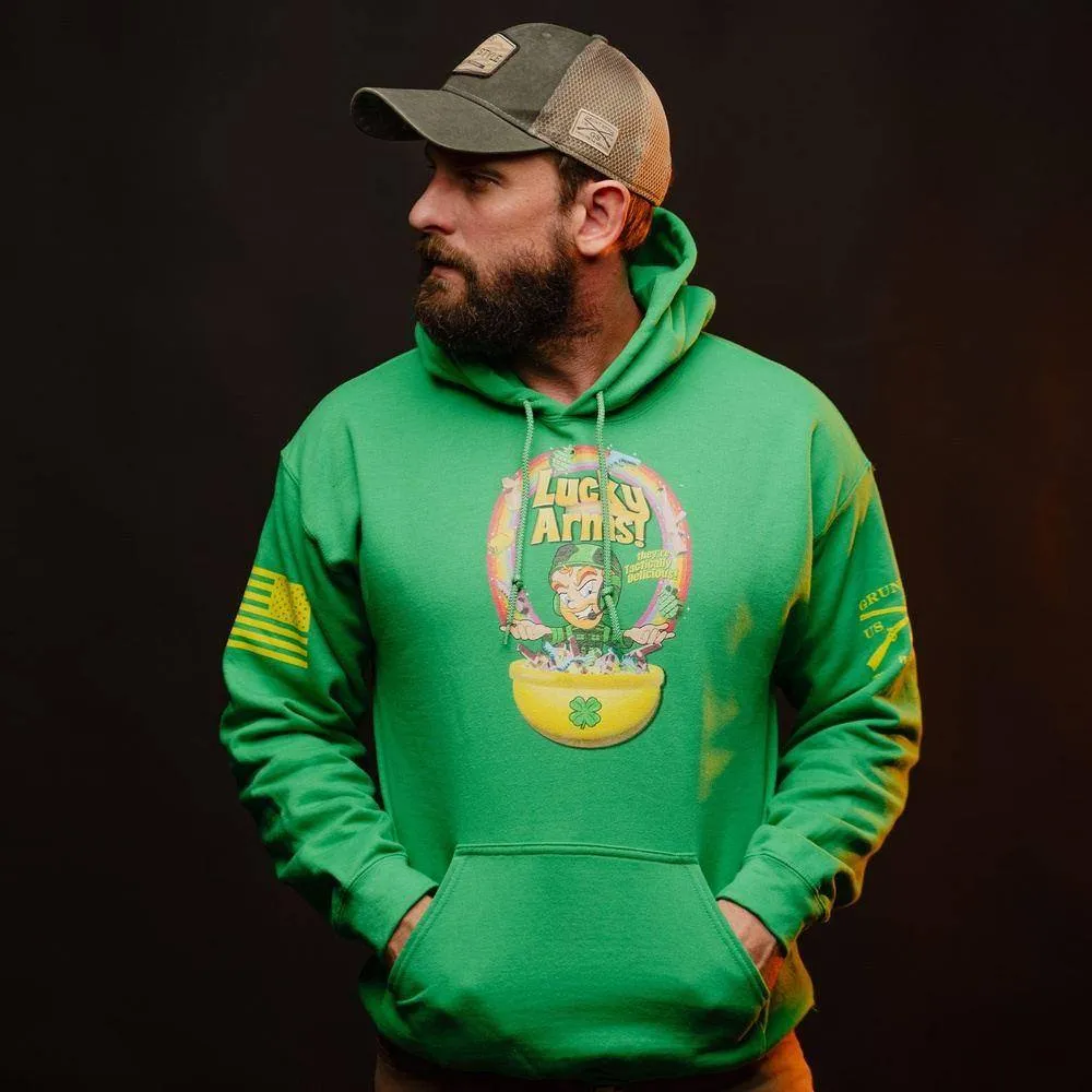 Lucky Arms Hoodie - Irish Green