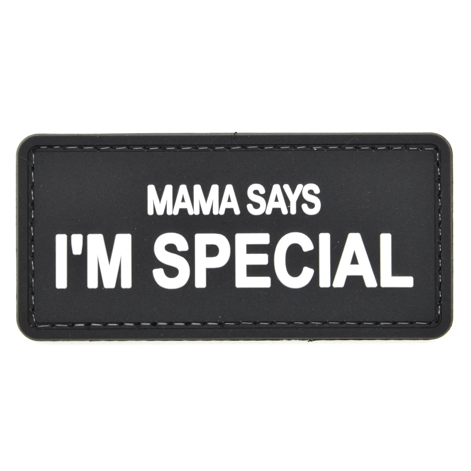 Mama Says I'm Special Patch Black