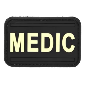 Medic Badge Patch Black/Glow in the Dark