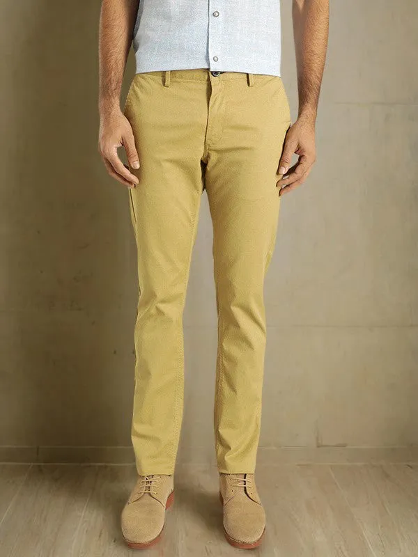 Men Brooklyn Fit Cotton Stretch Trouser