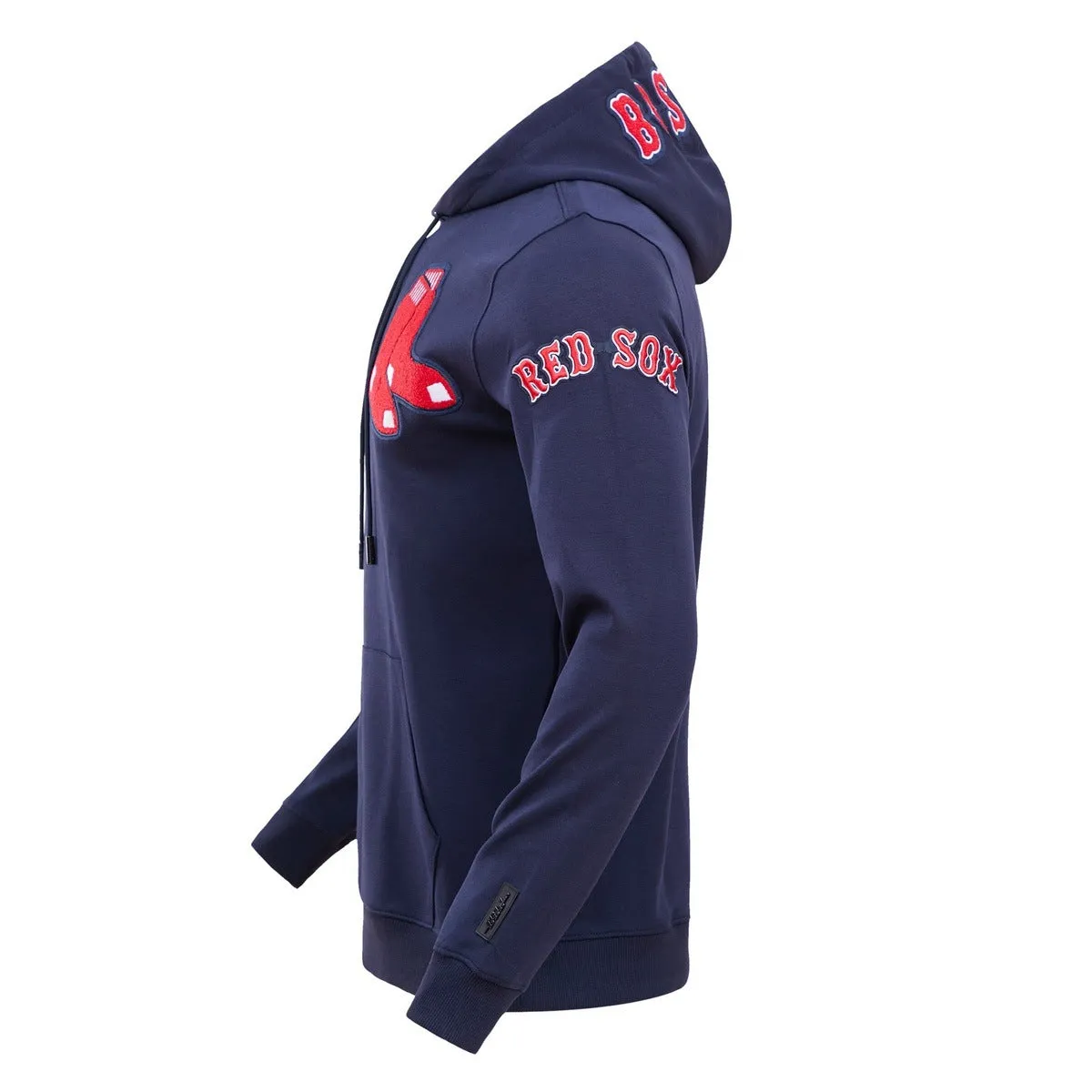 MLB BOSTON RED SOX CLASSIC CHENILLE MEN'S PO HOODIE (MIDNIGHT NAVY)