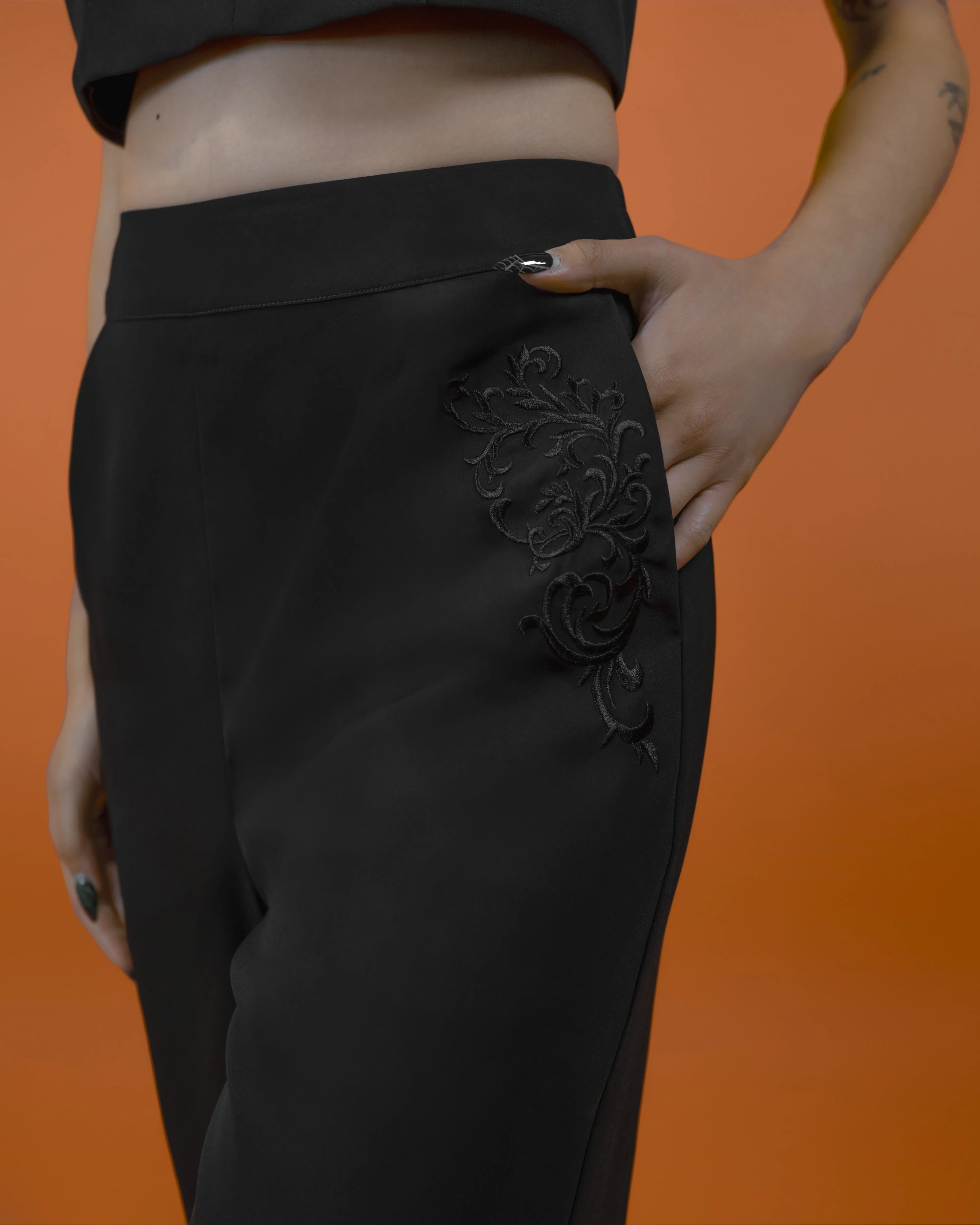 Nightingale Embroidered Pants