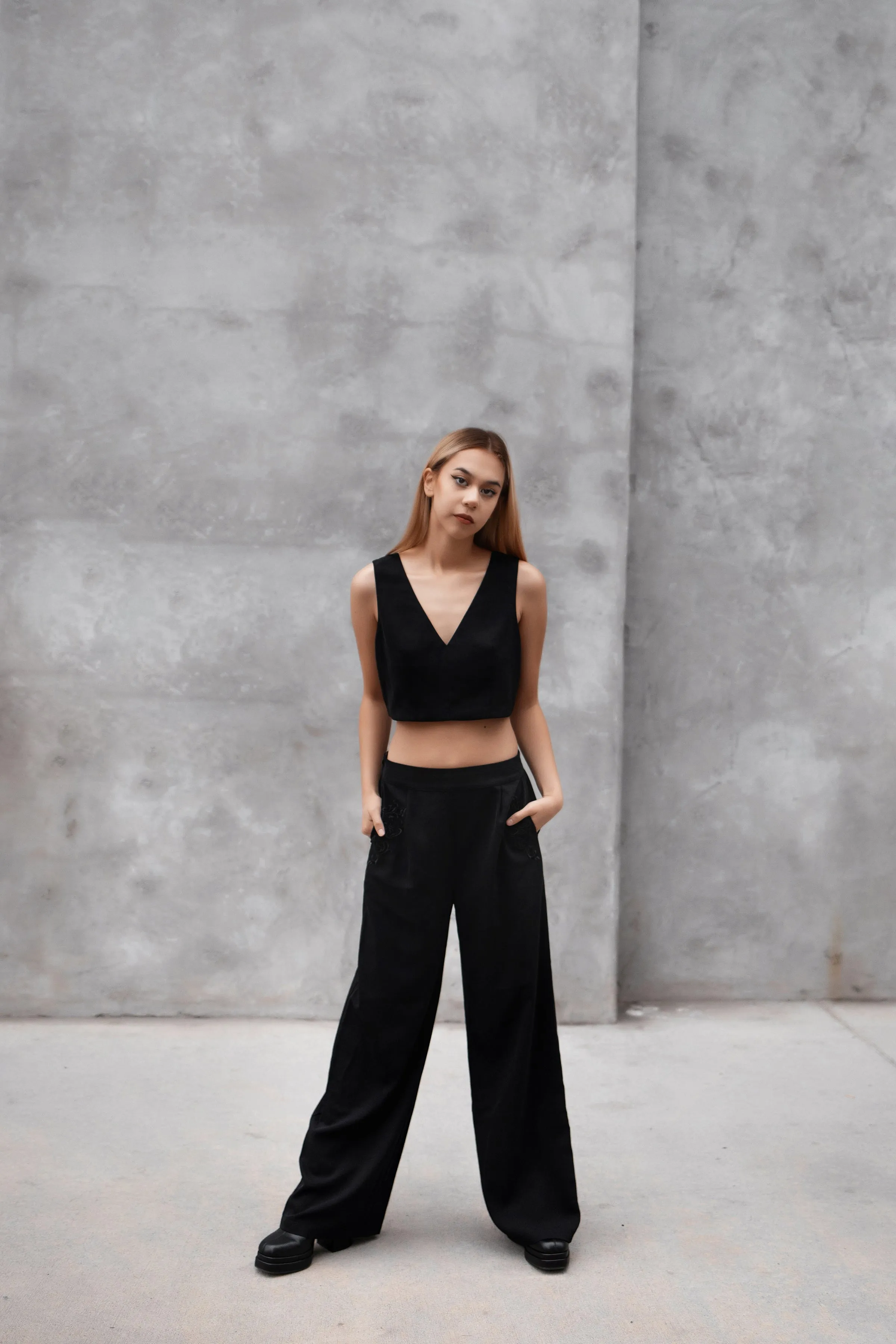 Nightingale Embroidered Pants