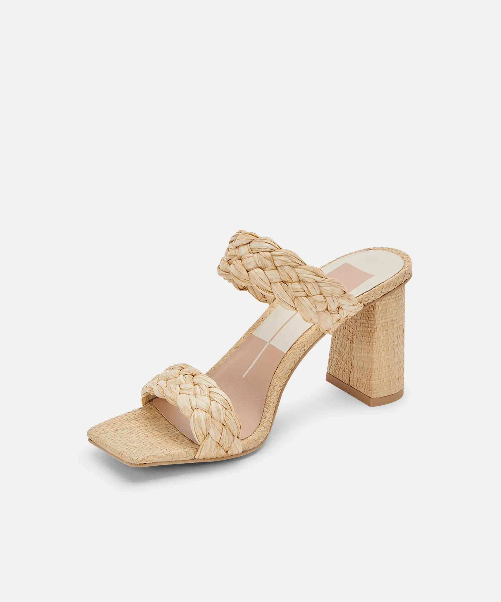 PAILY HEELS LT NATURAL RAFFIA - re:vita