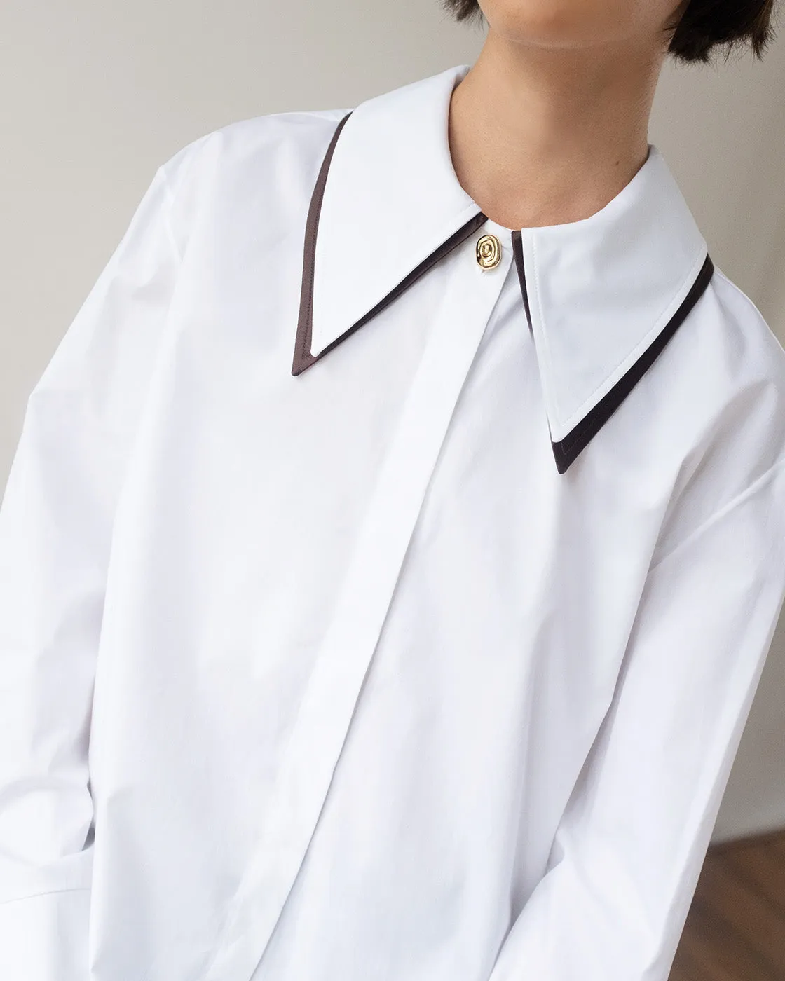 Parker Shirt Organic Cotton Off-White