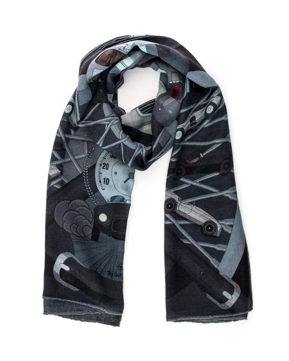 RALLYSCOPE - Cashmere Scarf - Black