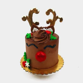 Rudolph Christmas Cake