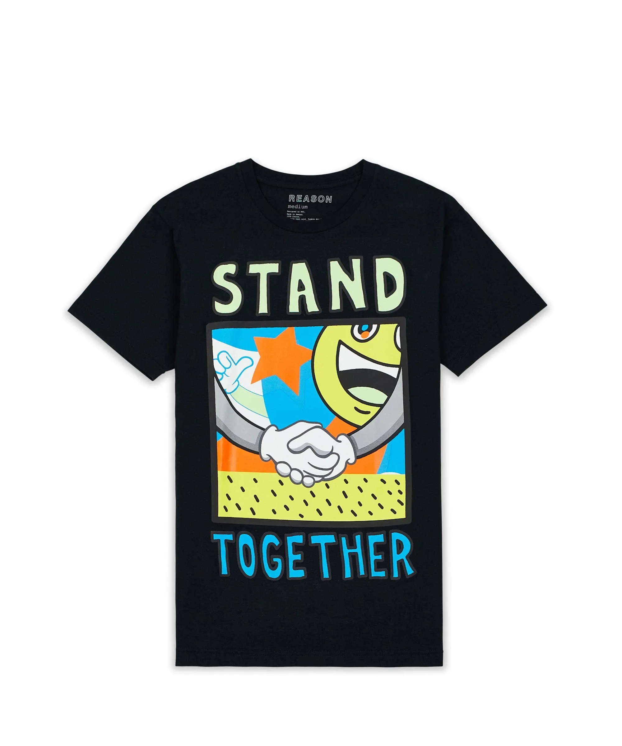 Stand Together Graphic Tee - Black