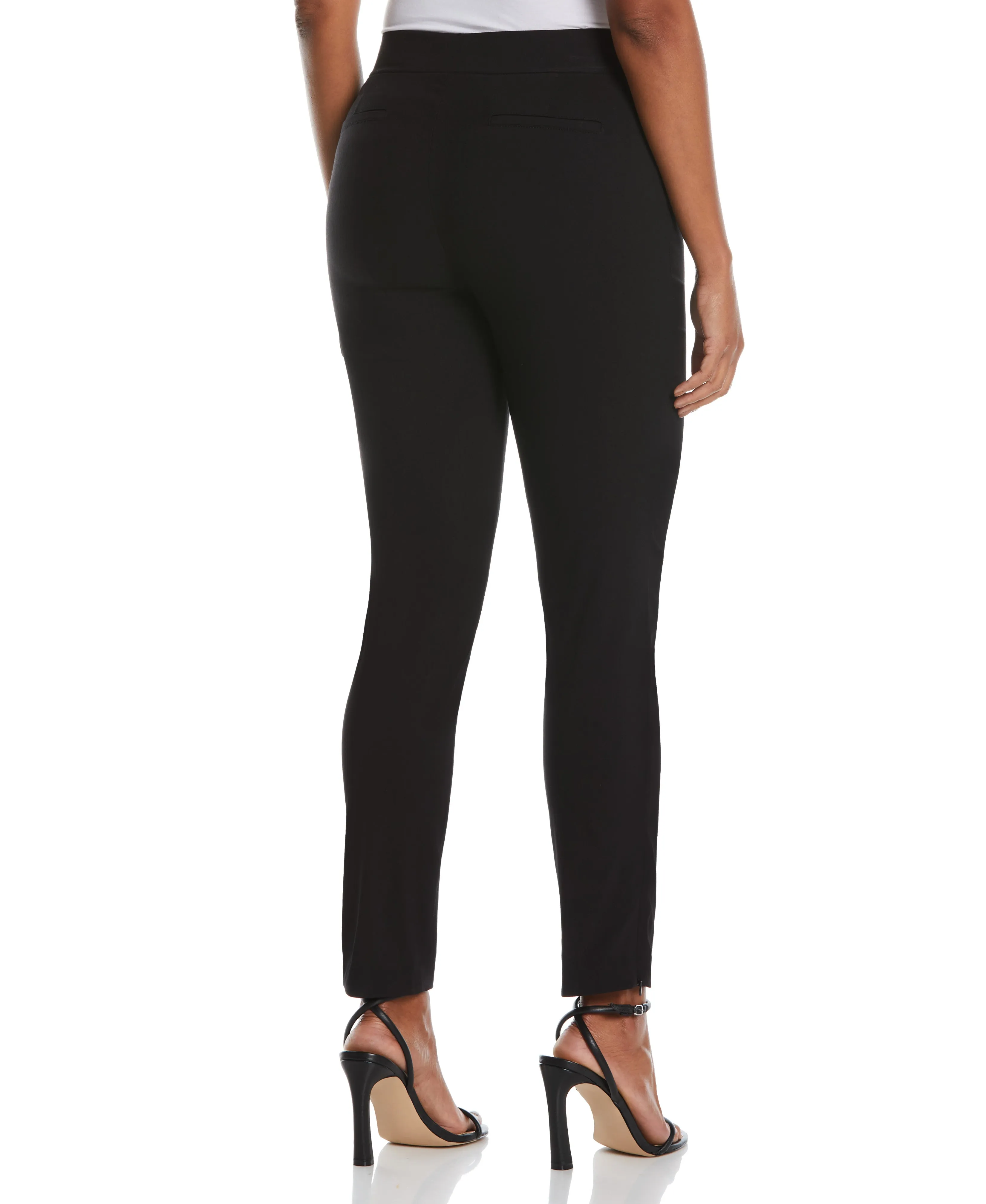 Stretch Slim Leg Front Seam Pant - Comfort Fit