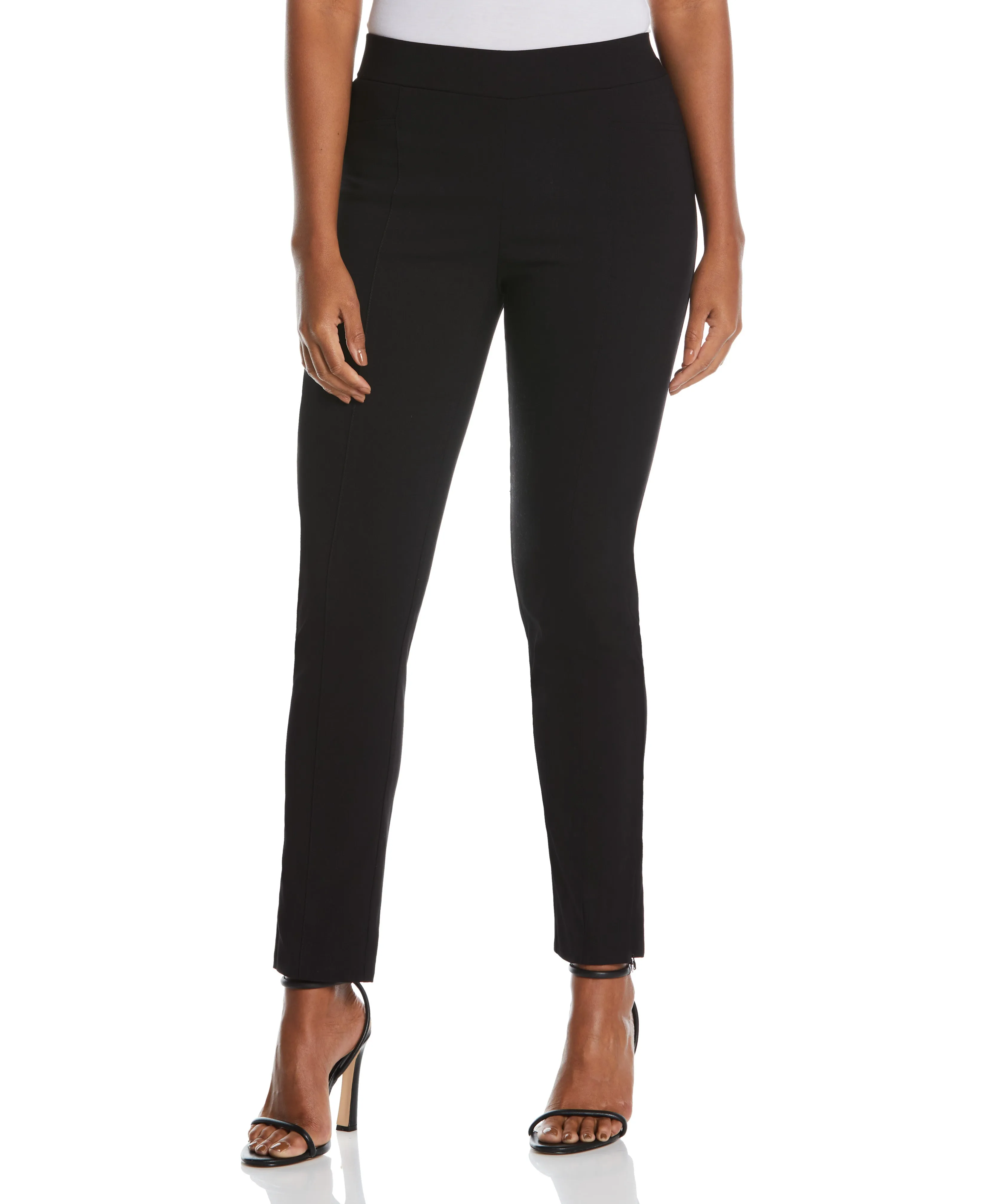 Stretch Slim Leg Front Seam Pant - Comfort Fit