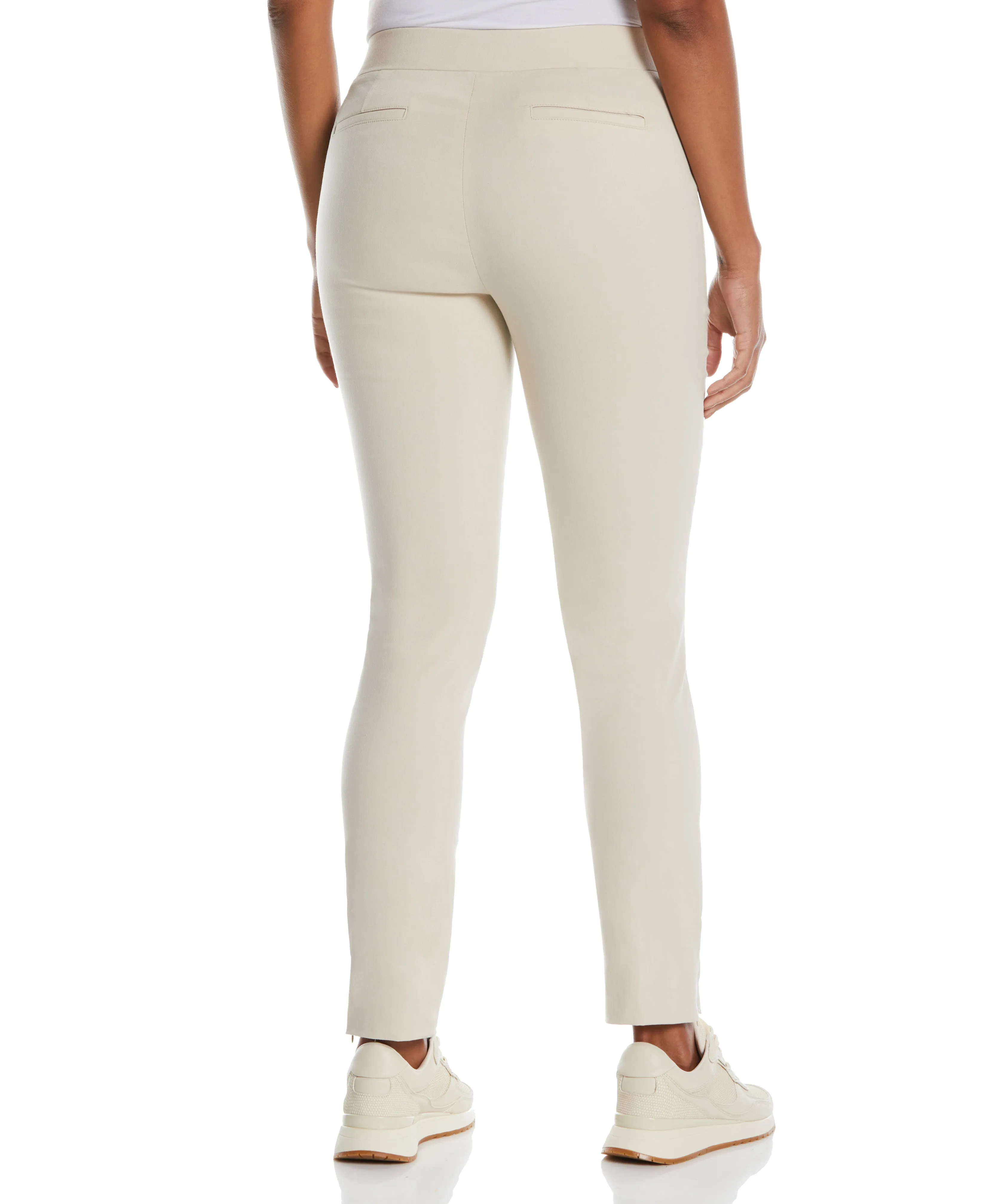 Stretch Slim Leg Front Seam Pant - Comfort Fit