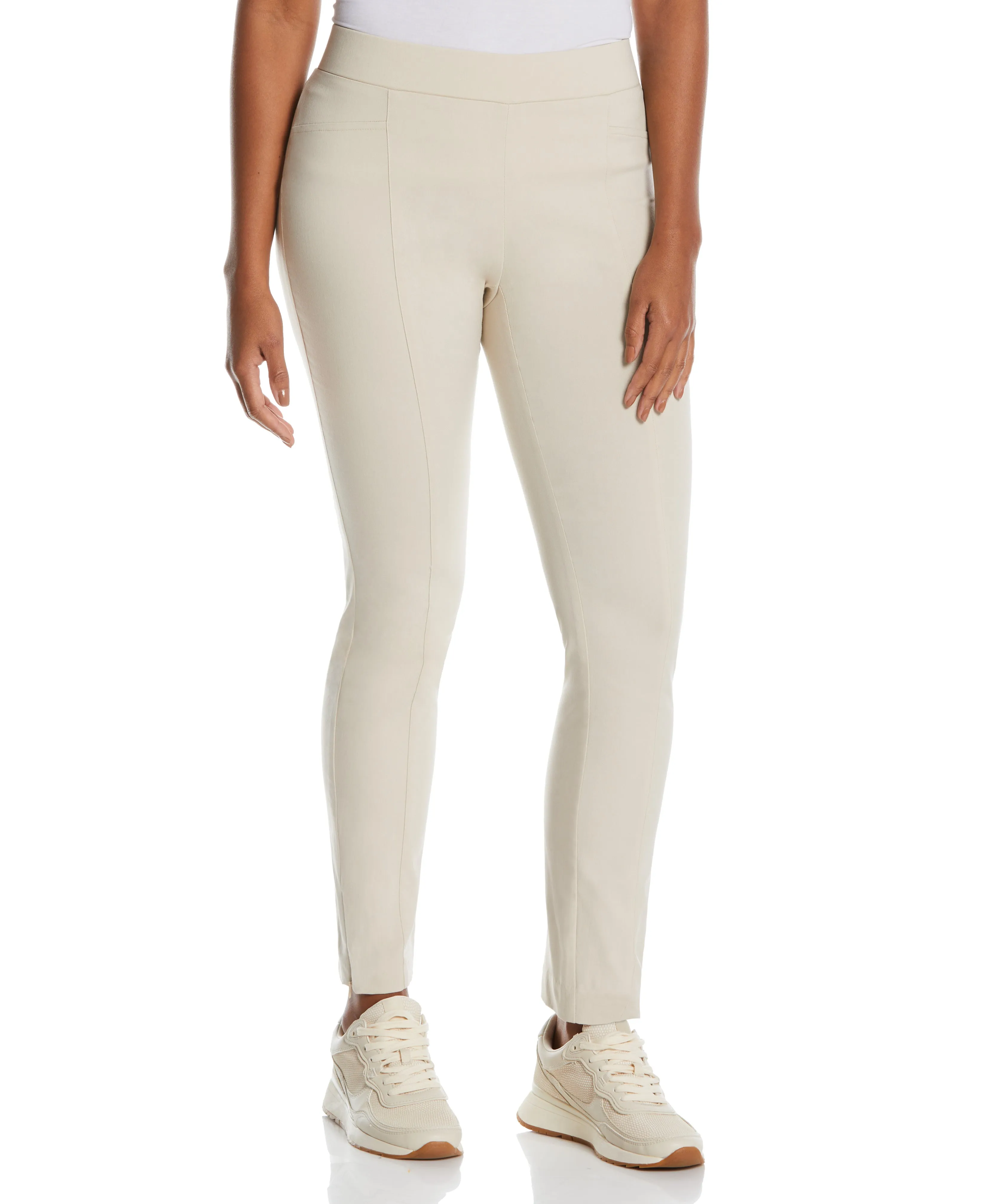 Stretch Slim Leg Front Seam Pant - Comfort Fit