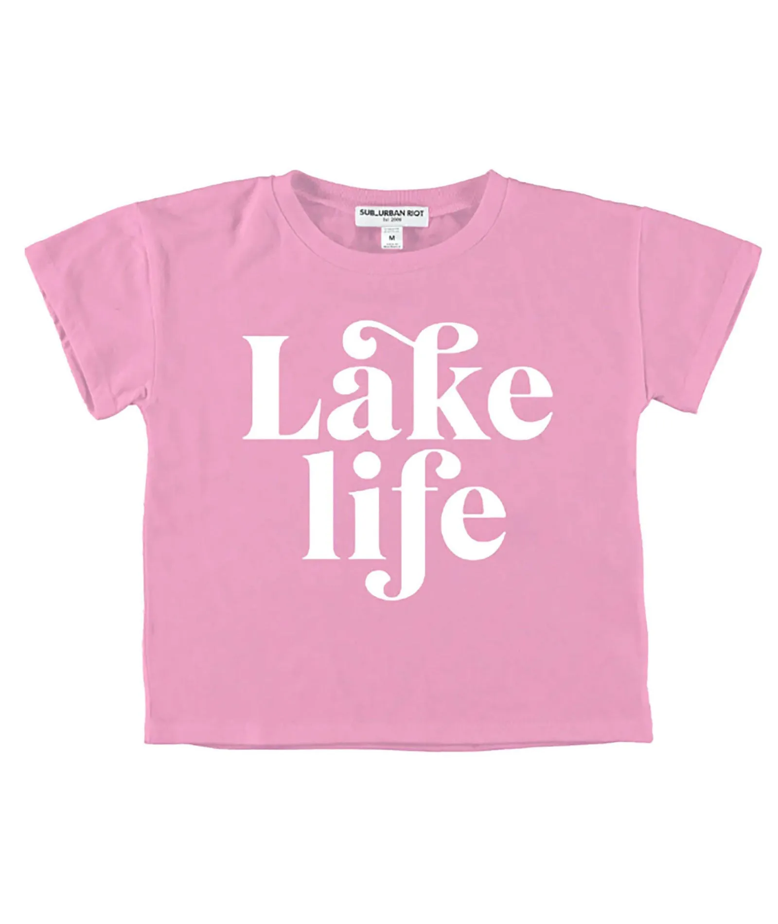 Sub_Urban Riot Girls Lake Life Crop Tee